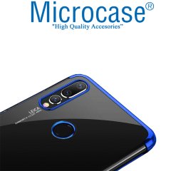 Microcase Huawei Y9 Prime 2019 Plating Series Silikon Kılıf + Tempered Glass Cam Koruma (SEÇENEKLİ)