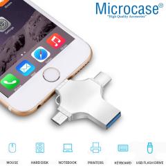 Microcase Android Type-C Lightning to USB 3.0 Çevirici Flash Disk Mouse Klavye Bağlantı Kiti -AL2742