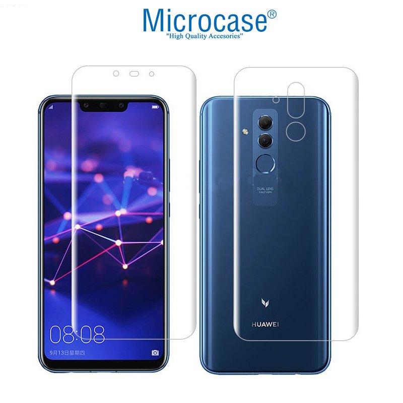 Microcase Huawei Mate 20 Lite Full Ön Arka Kaplama Koruma Filmi