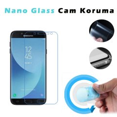 Samsung Galaxy J2 Pro 2018 Nano Glass Cam Ekran Koruyucu