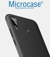 Xiaomi Redmi Note 7 Elektrocase Silikon Kılıf + Tam Kaplayan Cam