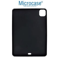 Microcase iPad Pro 12.9 2022 M2 Tablet TPU Silikon Kılıf - Siyah AL8103