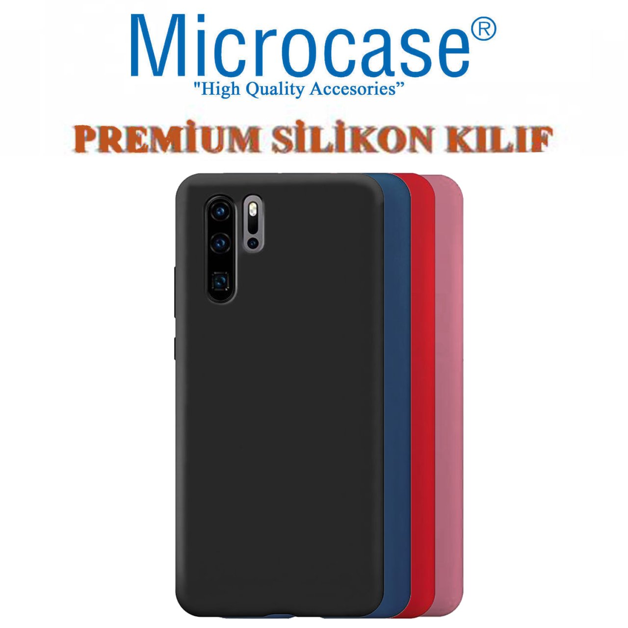 Microcase Huawei P30 Pro Premium Matte Silikon Kılıf