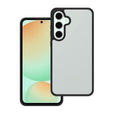 Microcase Samsung Galaxy S24 FE Luna Serisi Köşe Korumalı Sert Rubber Kılıf - AL3422 Siyah