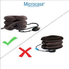 Microcase 3 Katlı Ortopedik Şişme Boyunluk Yastık - AL3254