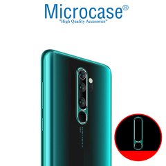 Microcase Xiaomi Redmi Note 8 Pro Kamera Lens Koruma Halkası - Açık Tasarım Yeşil