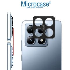 Microcase Xiaomi 14T  Uyumlu Kamera Lens Koruma Halkası - Kapalı Tasarım -Siyah AL3401