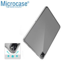 Microcase iPad Pro 12.9 2022 M2 Tablet TPU Silikon Kılıf - Şeffaf AL8103