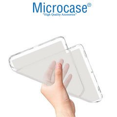 Microcase iPad Pro 12.9 2022 M2 Tablet TPU Silikon Kılıf - Şeffaf AL8103