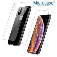 Microcase iPhone XS Max Full Ön Arka Kaplama TPU Soft Koruma Film