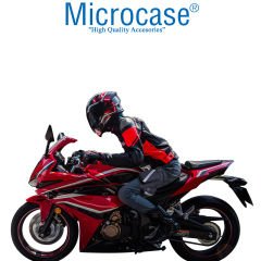 Microcase Motosiklet Reflektörlü 3 Bölmeli Çanta Bel Bacak Bağlamalı - AL3253