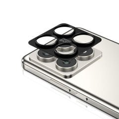 Microcase Xiaomi 14T Pro  Uyumlu Kamera Lens Koruma Halkası - Kapalı Tasarım -Siyah AL3401