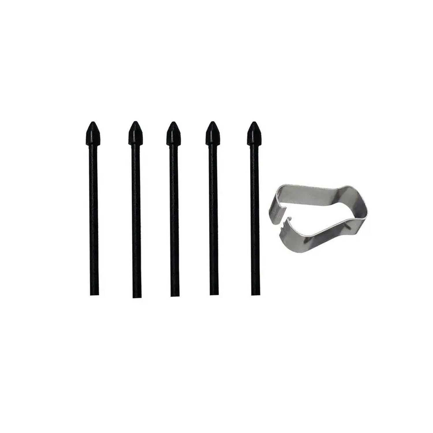 Microcase Galaxy S Pen Dokunmatik Kalem ile Uyumlu Yedek Uç 5 Adet SPen Tips + Takma Aparatı AL4464