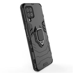 Microcase Samsung Galaxy A22 Batman Serisi Yüzüklü Armor Kılıf