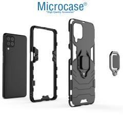 Microcase Samsung Galaxy A22 Batman Serisi Yüzüklü Armor Kılıf