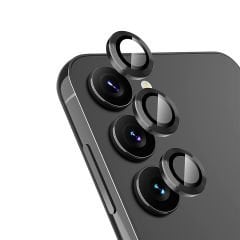 Microcase Samsung Galaxy S24 FE Kamera Camı Lens Koruyucu Halka Set - AL8114