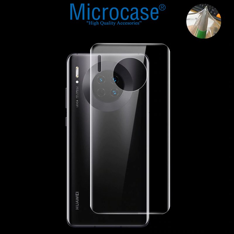 Microcase Huawei Mate 30 Full Arka Kaplama Koruma Filmi