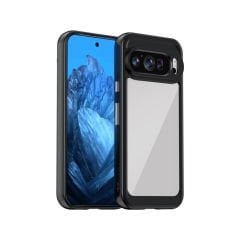 Microcase Google Pixel 9 Pro XL Shield Serisi Darbeye Dayanıklı Yarı Esnek Plastik Tpu Kılıf - AL8100