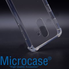 Microcase Samsung Galaxy J8 İnce Silikon Kılıf + Ekran Koruma