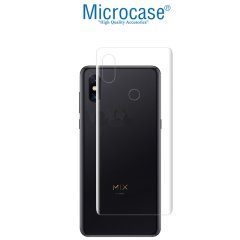 Microcase Xiaomi Mi Mix 3 Full Arka Kaplama TPU Soft Koruma Filmi