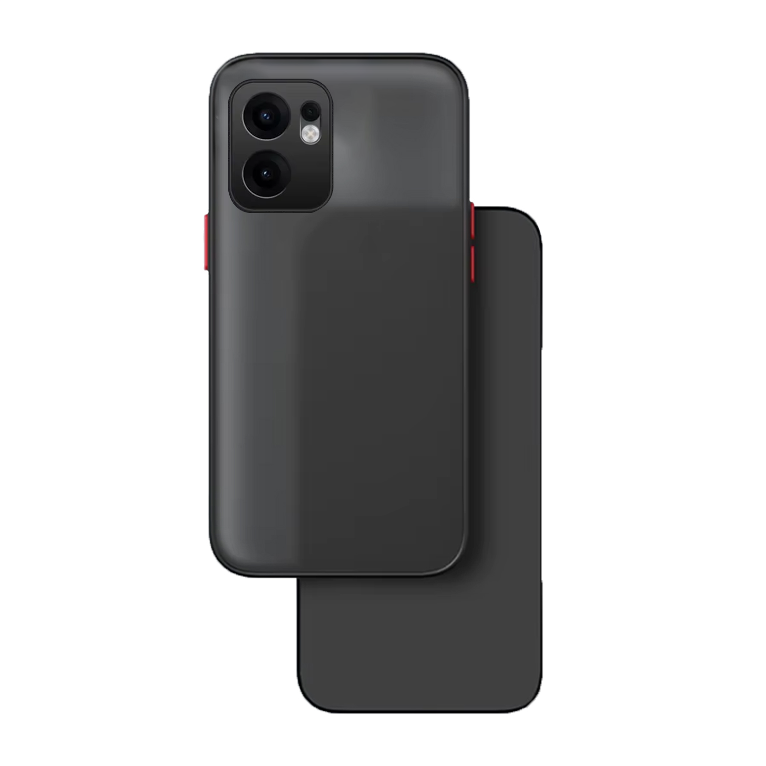 Microcase Oppo Reno 13F 5G London Serisi Darbeye Dayanıklı Kılıf - Siyah AL3415