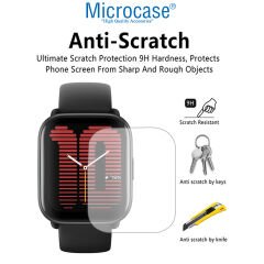 Microcase Amazfit Active Için Tpu Ekran Koruma Filmi - Şeffaf Al3384