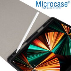 Microcase iPad Pro 12.9 2022 M2 Bluetooth Klavyeli Standlı Kılıf - BKK1