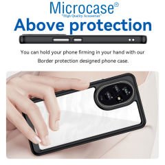 Microcase Honor 200 Shield Serisi Darbeye Dayanıklı Yarı Esnek Plastik Tpu Kılıf - AL8100
