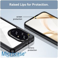 Microcase Honor 200 Shield Serisi Darbeye Dayanıklı Yarı Esnek Plastik Tpu Kılıf - AL8100