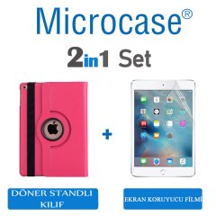 iPad Mini 5.Nesil 2019 Döner Standlı Kılıf + FİLM (SEÇ)