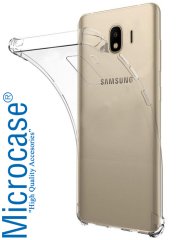 Microcase Samsung Galaxy J4 İnce Silikon Kılıf + Ekran Koruma