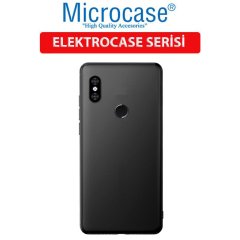Xiaomi Mi 8 Elektrocase Silikon Kılıf + Tam Kaplayan Cam