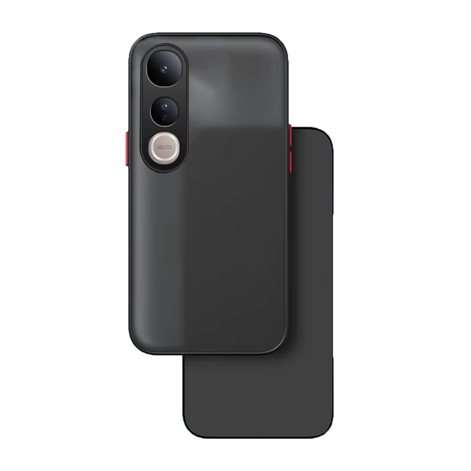 Microcase Vivo V50 Lite London Serisi Darbeye Dayanıklı Kılıf - Siyah AL3415