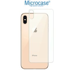 Microcase iPhone XS Max Full Arka Kaplama TPU Soft Koruma Filmi