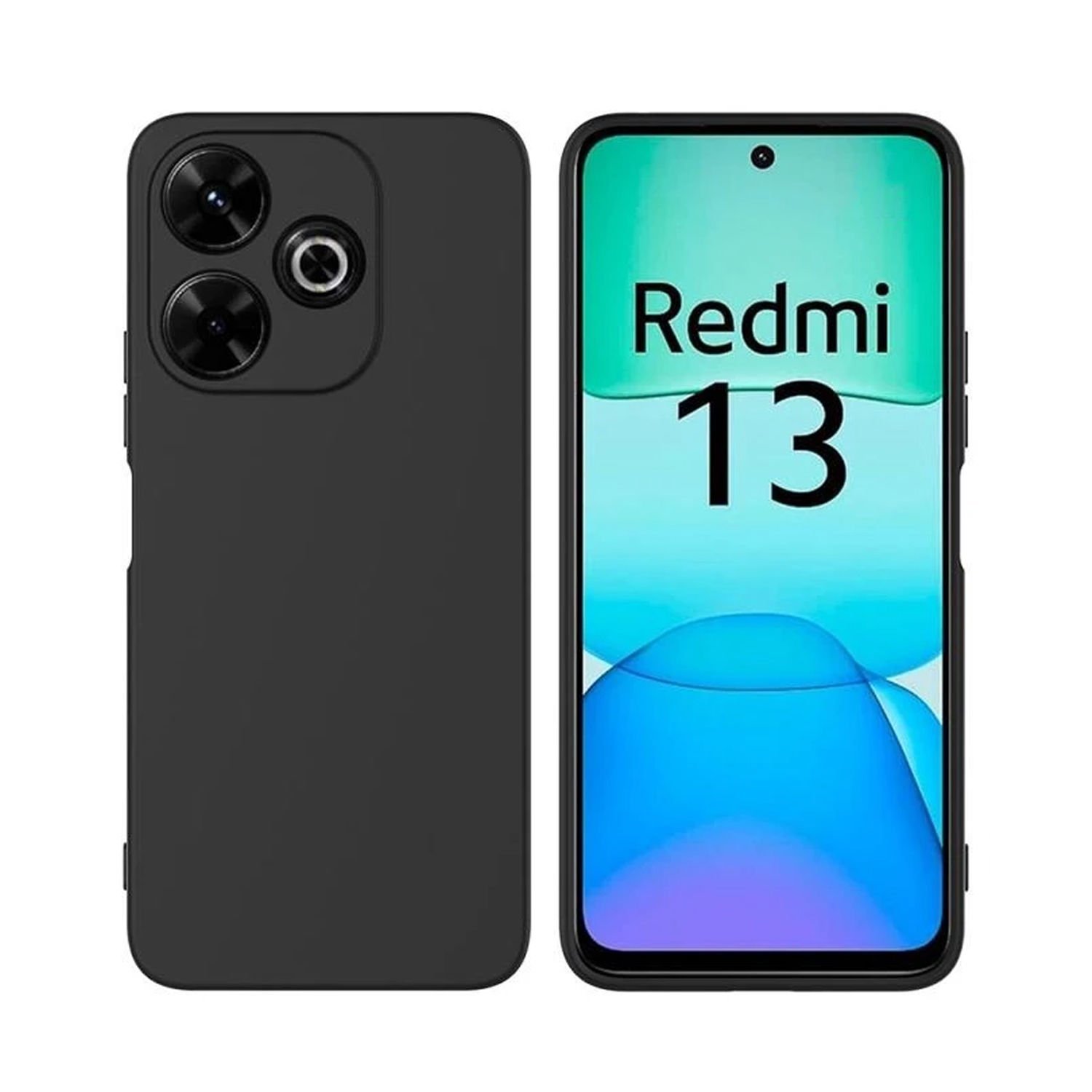 Microcase Xiaomi Redmi 13 4G Elektrocase Serisi Silikon Kılıf-AL3340