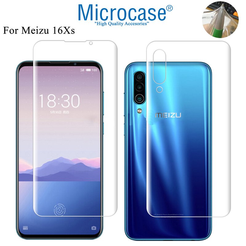 Microcase Meizu 16Xs Full Ön Arka Kaplama Koruma Filmi