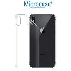 Microcase iPhone XS Full Arka Kaplama TPU Soft Koruma Filmi