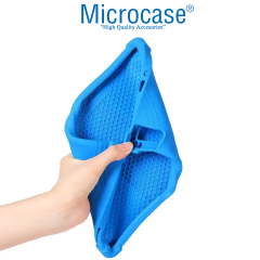 Microcase TCL Tab 10L Gen 2 Tablet için Standlı Silikon Kılıf - AL3309 Kırmızı