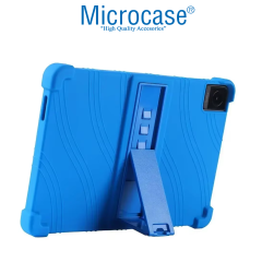 Microcase TCL Tab 10L Gen 2 Tablet için Standlı Silikon Kılıf - AL3309 Kırmızı