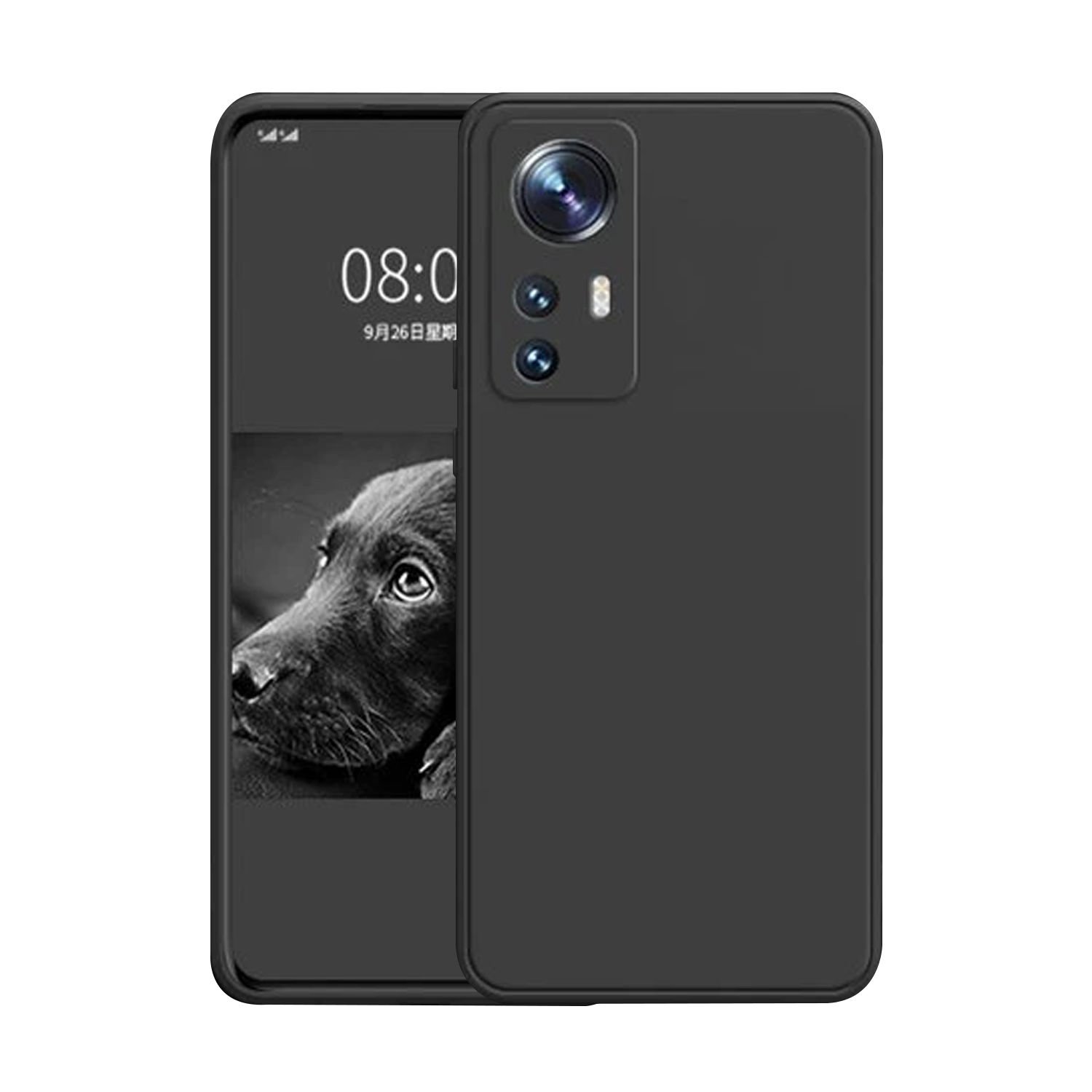 Microcase Xiaomi Redmi 12 Lite Elektrocase Serisi Silikon Kılıf-AL3340