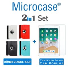 iPad Air 3.Nesil 10.5 2019 Döner Standlı Kılıf + CAM (SEÇ)