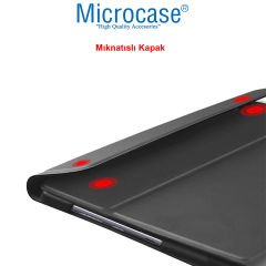 Microcase Samsung Galaxy Tab A8 X200 10.5 2021 Sleeve Serisi Kalem Koymalı Standlı Kılıf - SL2