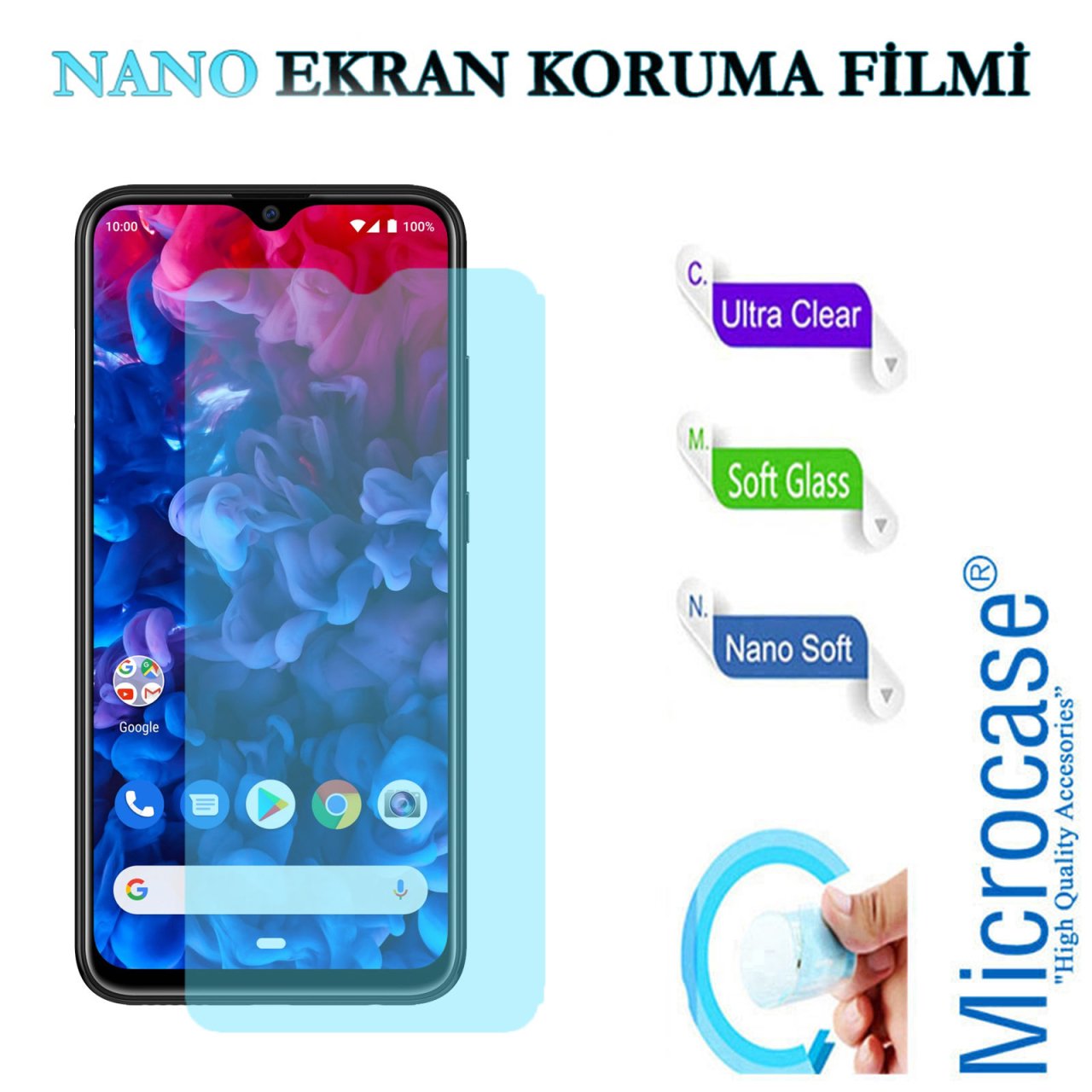 General Mobile 20 Pro Nano Esnek Ekran Koruma Filmi