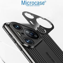 Microcase Huawei Pura 70 Uyumlu Kamera Lens Koruma Halkası - Kapalı Tasarım -Siyah AL3401