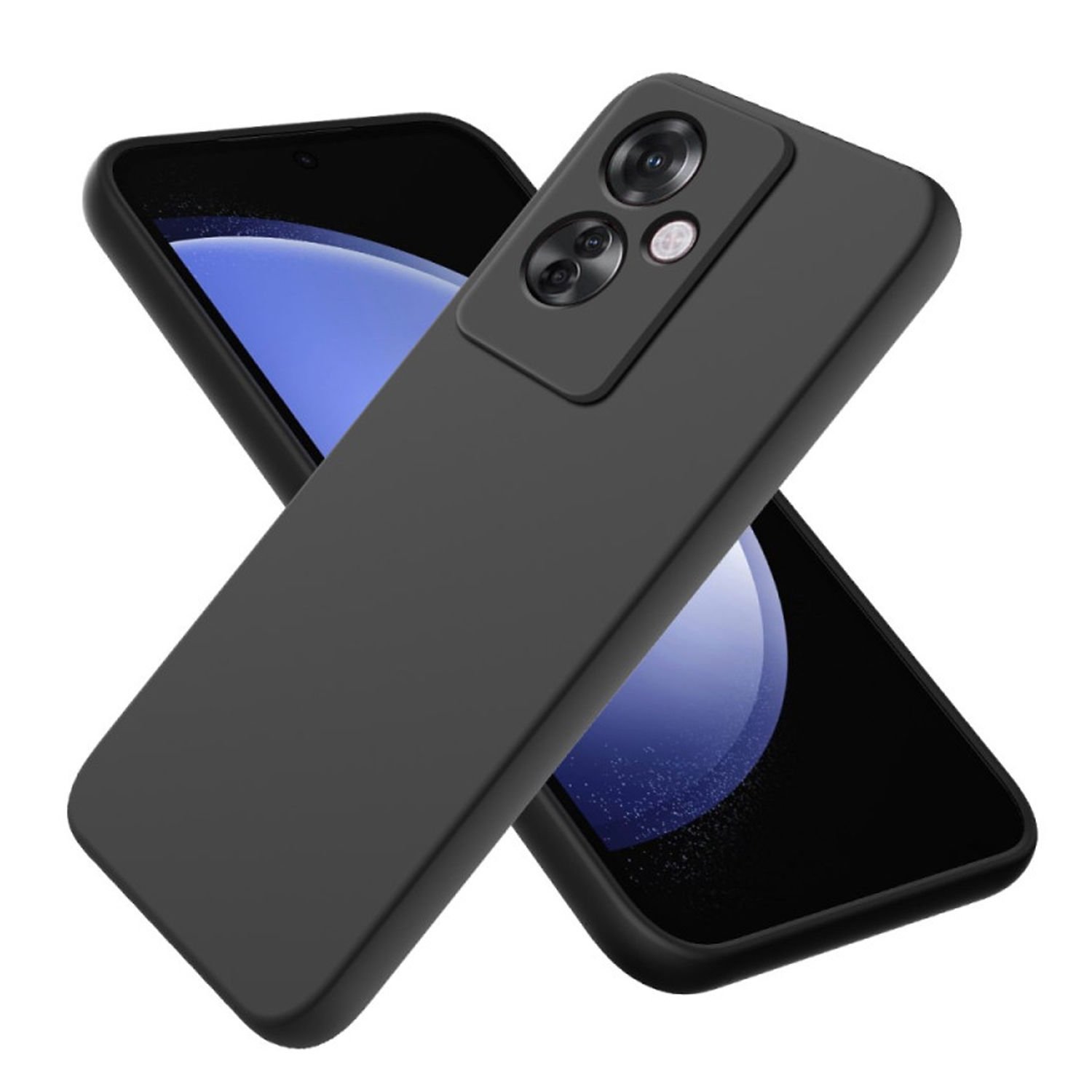 Microcase Oppo Reno 11F/Oppo F25 Pro Elektrocase Serisi Silikon Kılıf-AL3340