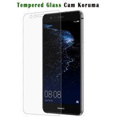 Huawei P10 - 3in1 Set Silikon Kılıf + Cam Koruma + Lens Filmi