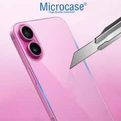 Microcase IPhone 16  Arka Kapak Için Tempered Glass Cam Koruma - AL3270
