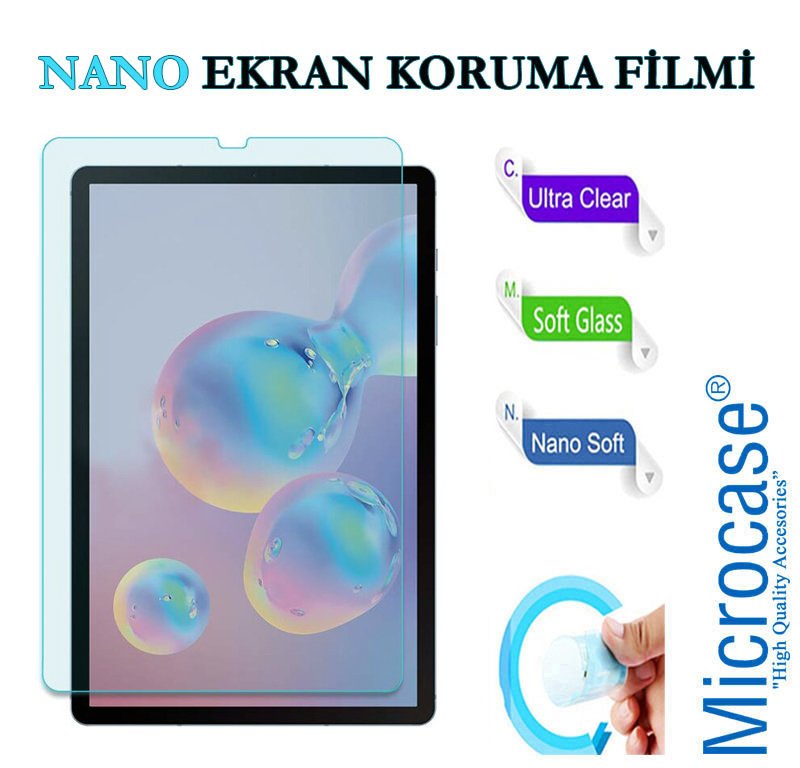 Microcase Samsung Galaxy Tab S6 T860 Tablet Nano Esnek Ekran Koruma Filmi