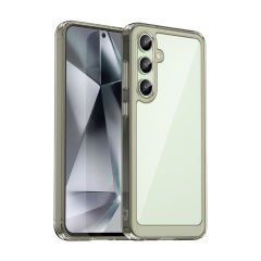 Microcase Samsung Galaxy S25 Shield Serisi Darbeye Dayanıklı Yarı Esnek Plastik Tpu Kılıf - AL8100