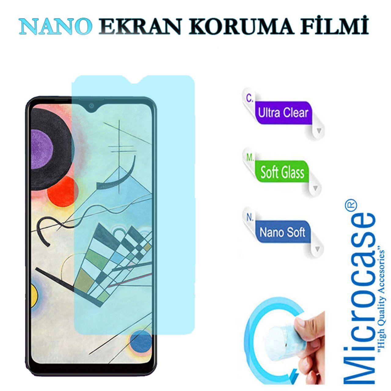 Reeder P13 Blue Max Nano Esnek Ekran Koruma Filmi